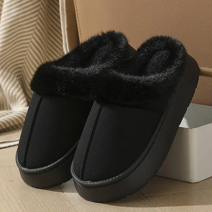 Freya Plush Slip-On Slippers