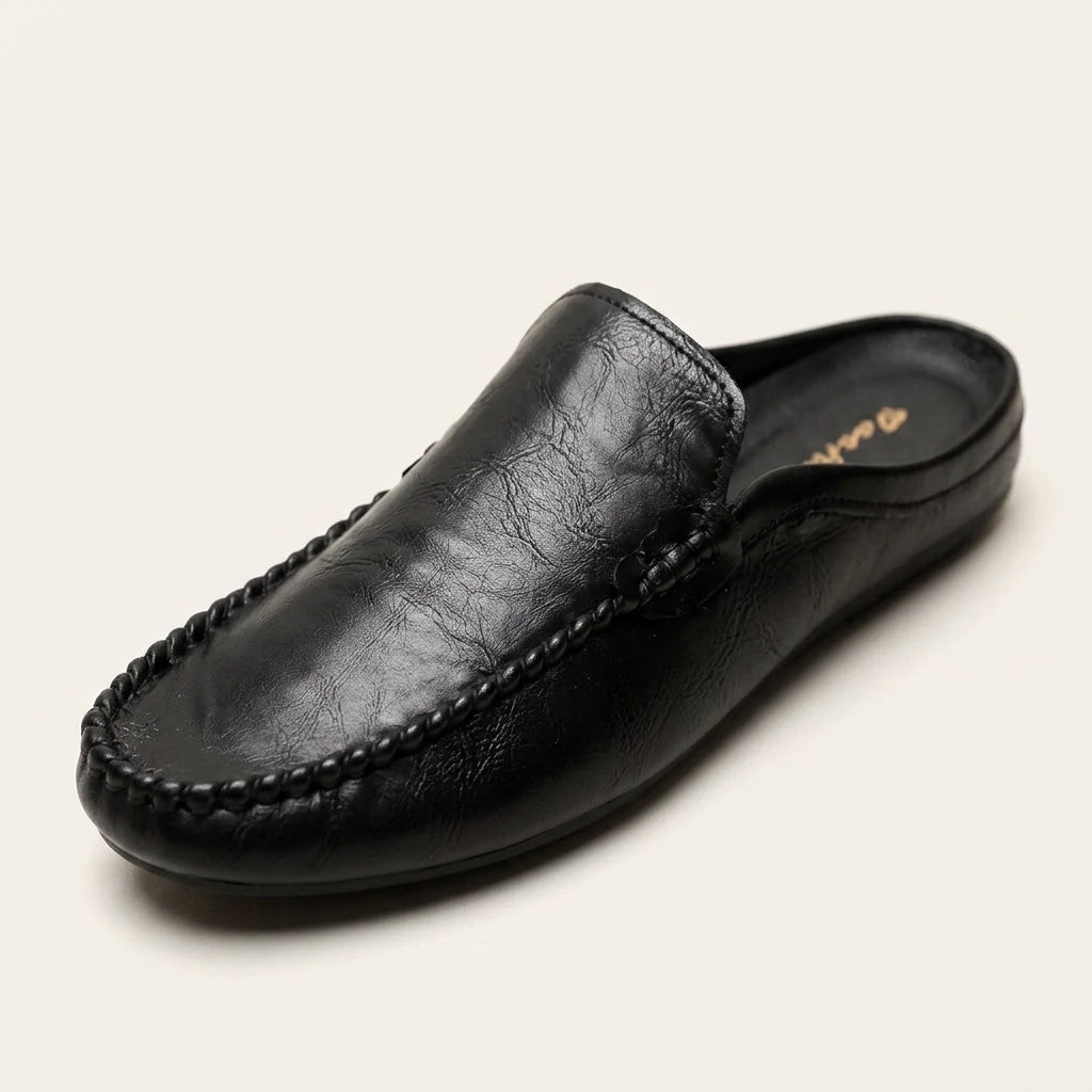 Mavori Leather Mules