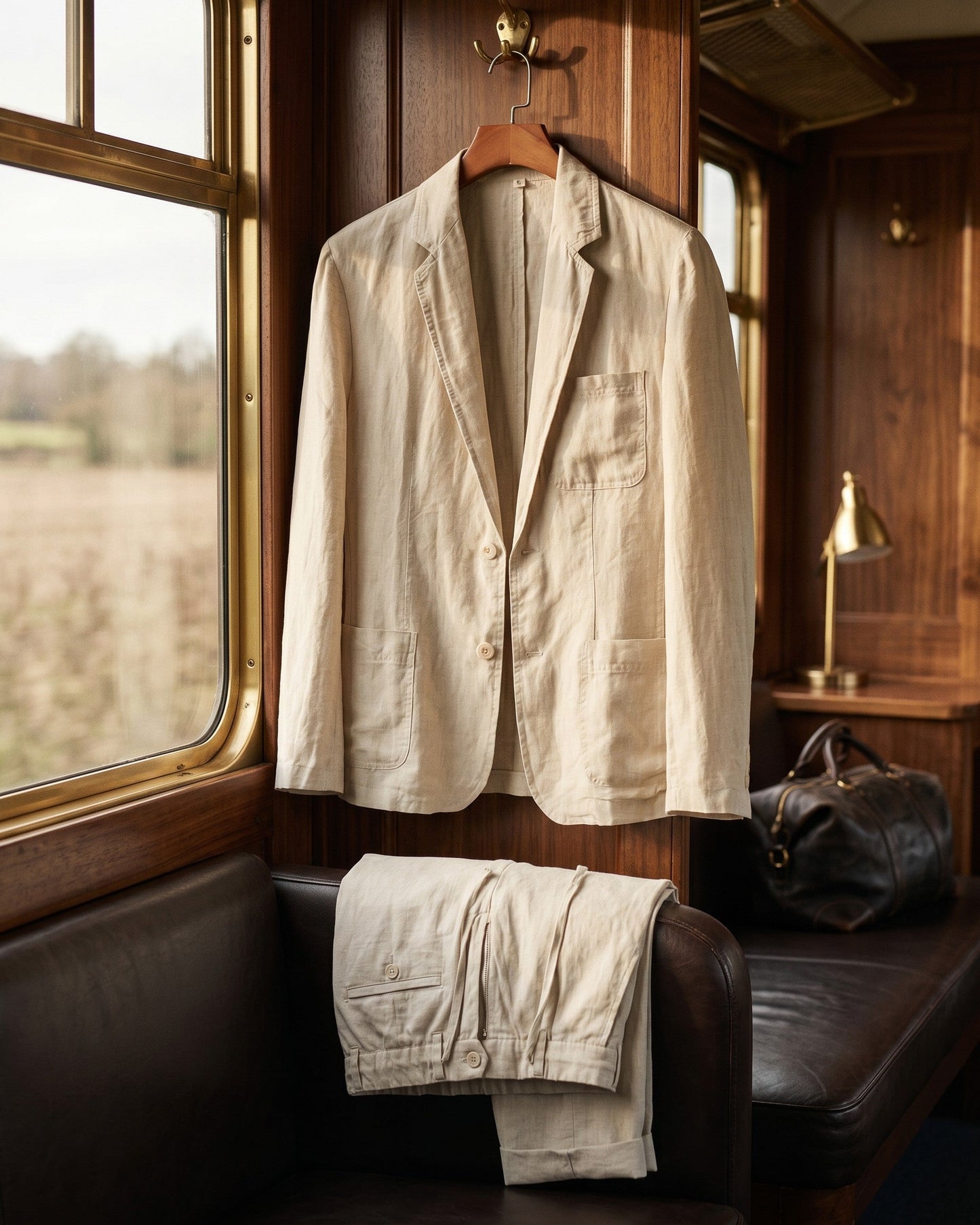 Emilio Linen Suit Set