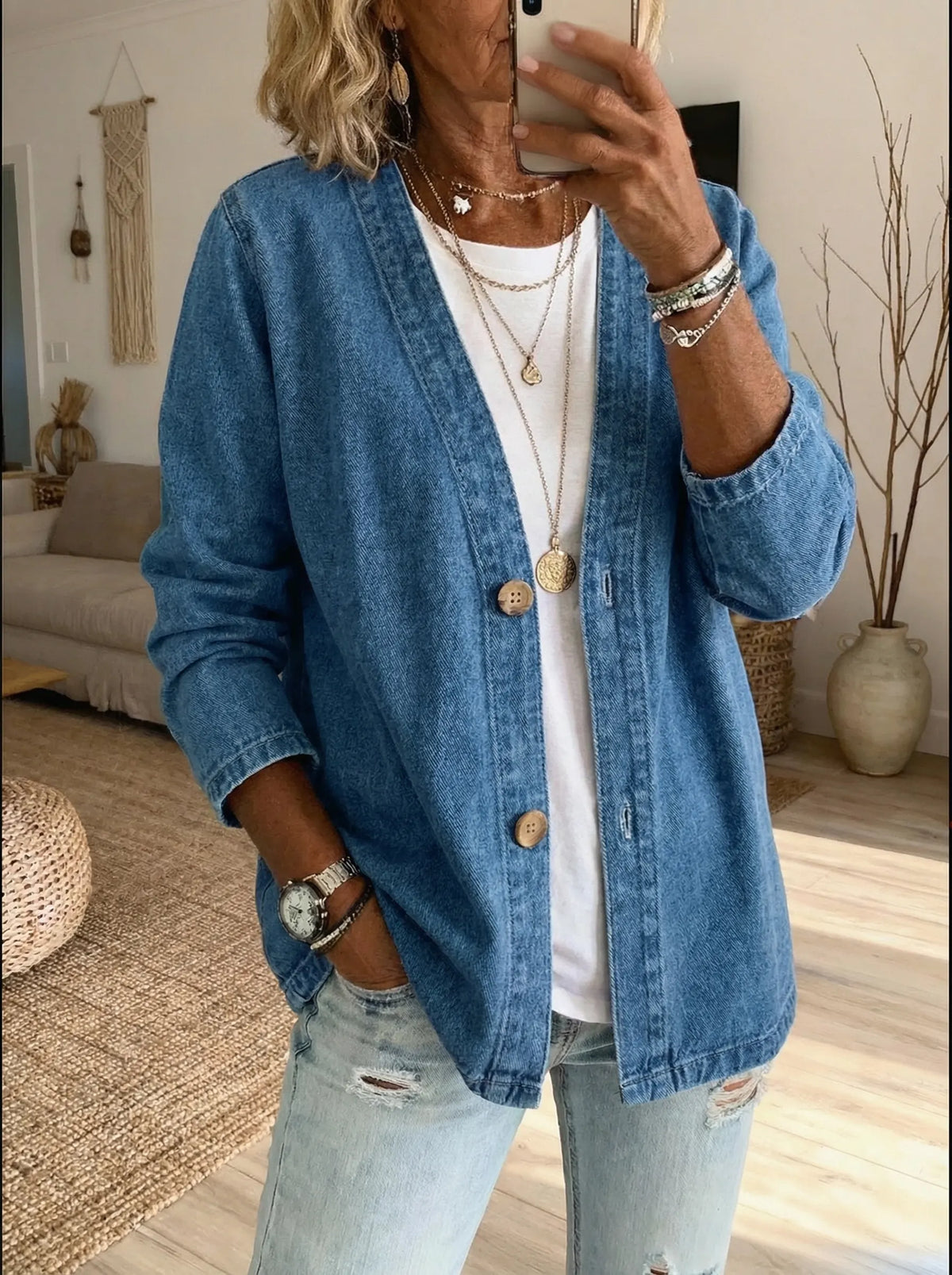 Sawyer Denim Coat
