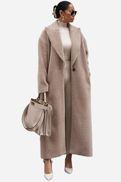 Oversized Teddy Coat