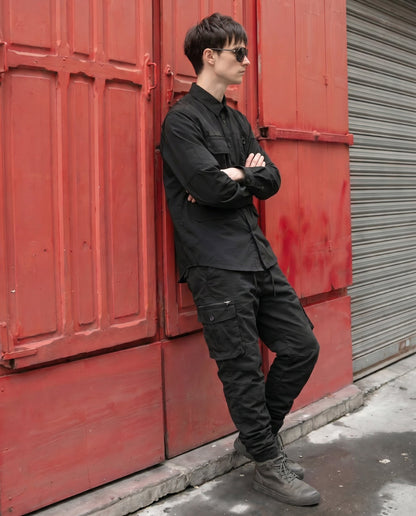 Rib Pocket Cargo Pants