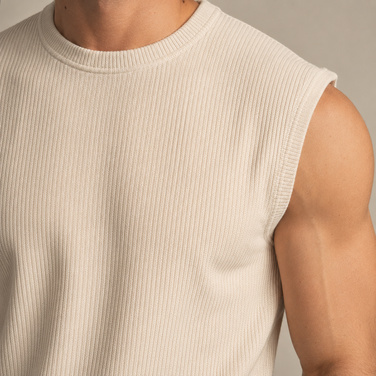 Sleeveless Knit Comfort Set