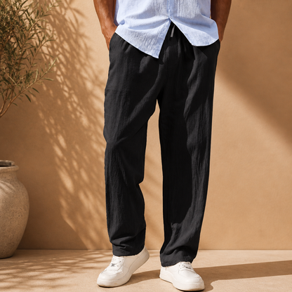 Bennett Cotton Linen Trousers