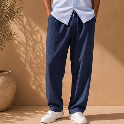 Bennett Cotton Linen Trousers