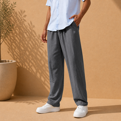 Bennett Cotton Linen Trousers
