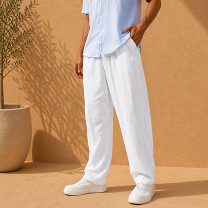 Bennett Cotton Linen Trousers