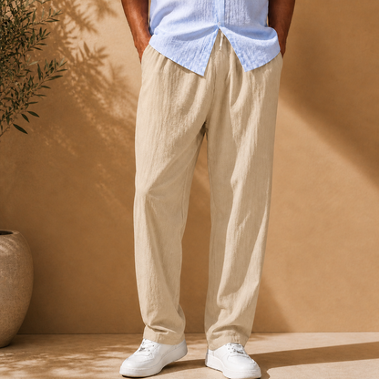 Bennett Cotton Linen Trousers