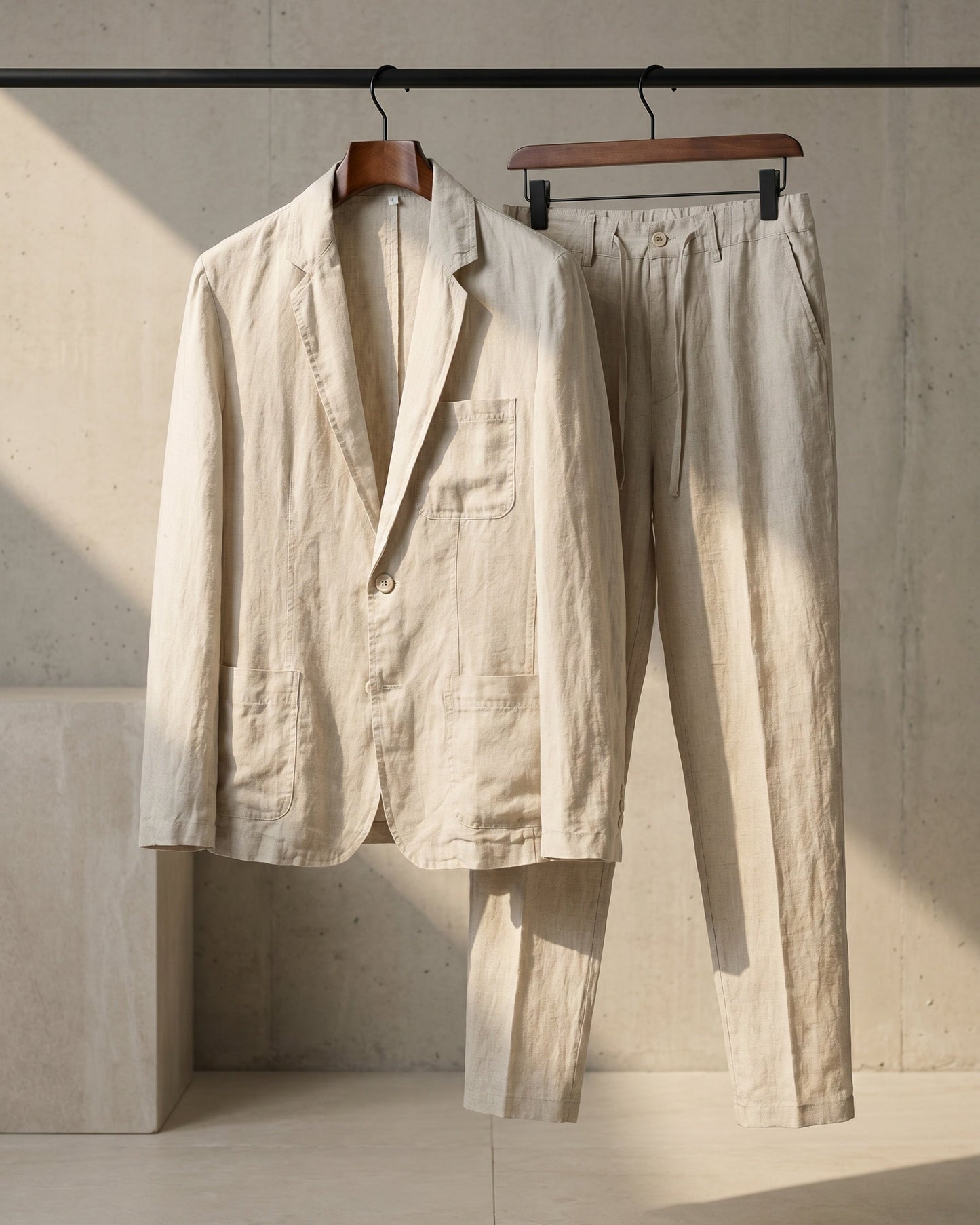 Emilio Linen Suit Set