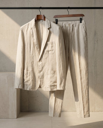 Emilio Linen Suit Set