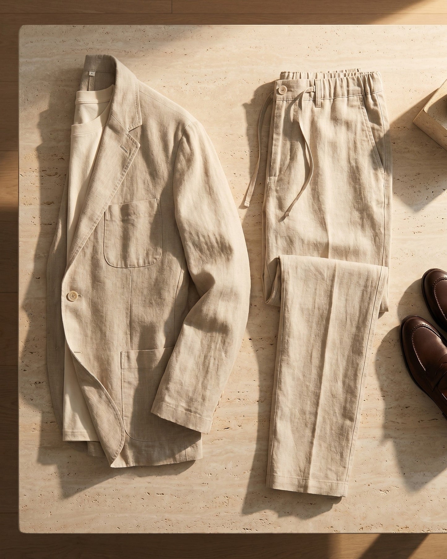 Emilio Linen Suit Set