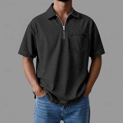 Auden Zip Denim Shirt