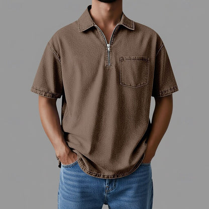 Auden Zip Denim Shirt
