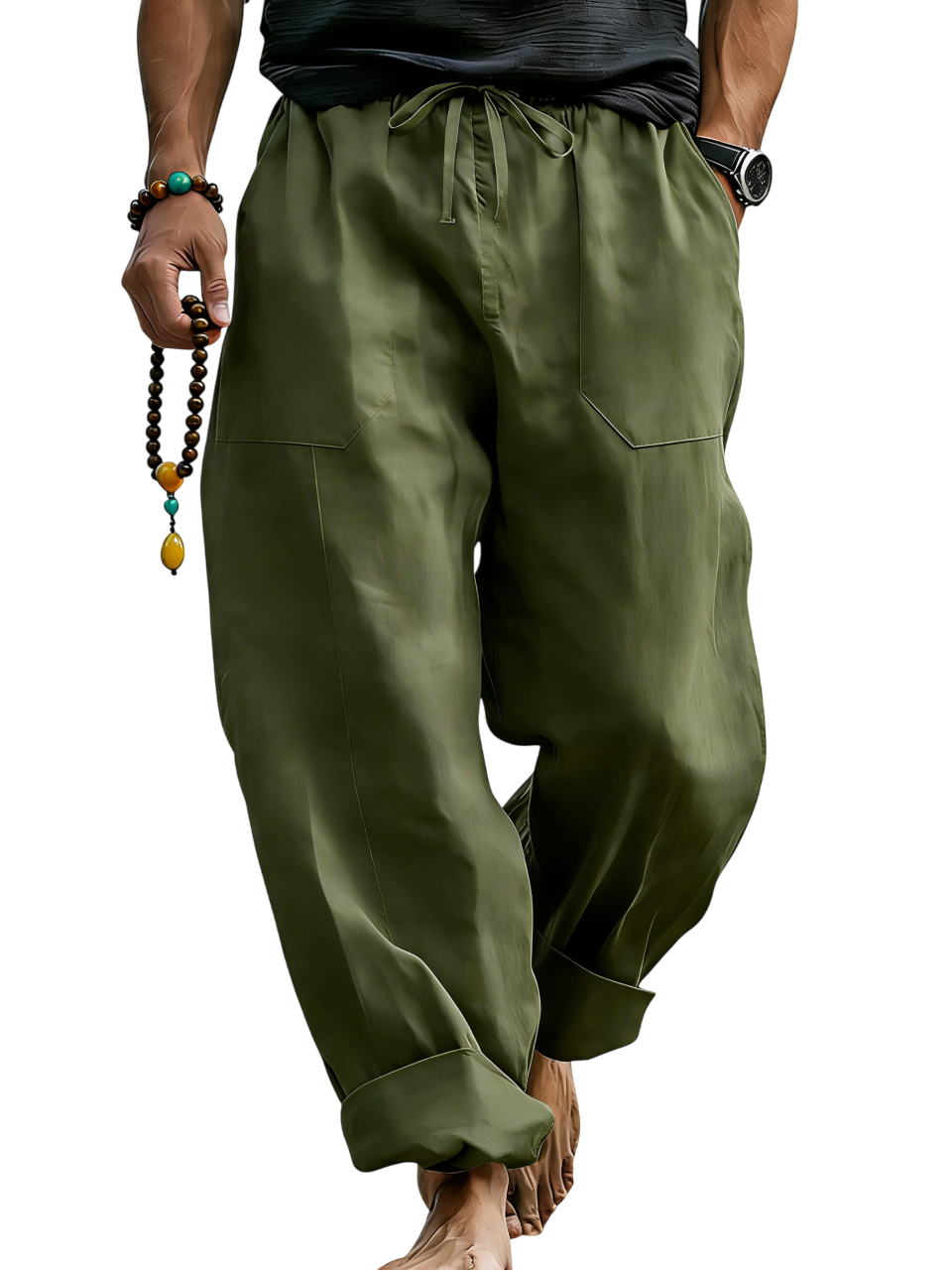 Camden Linen Blend Trousers