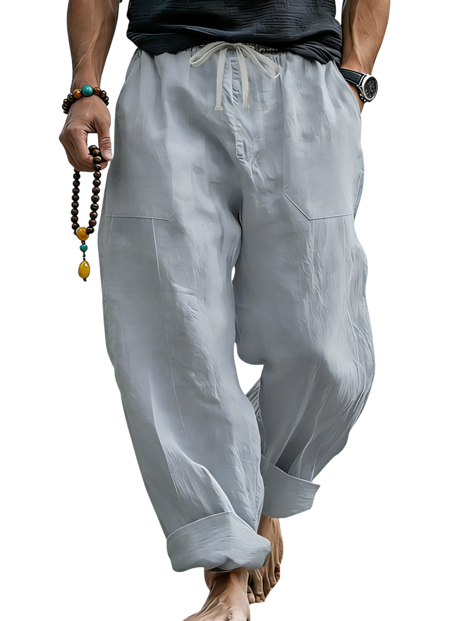 Camden Linen Blend Trousers