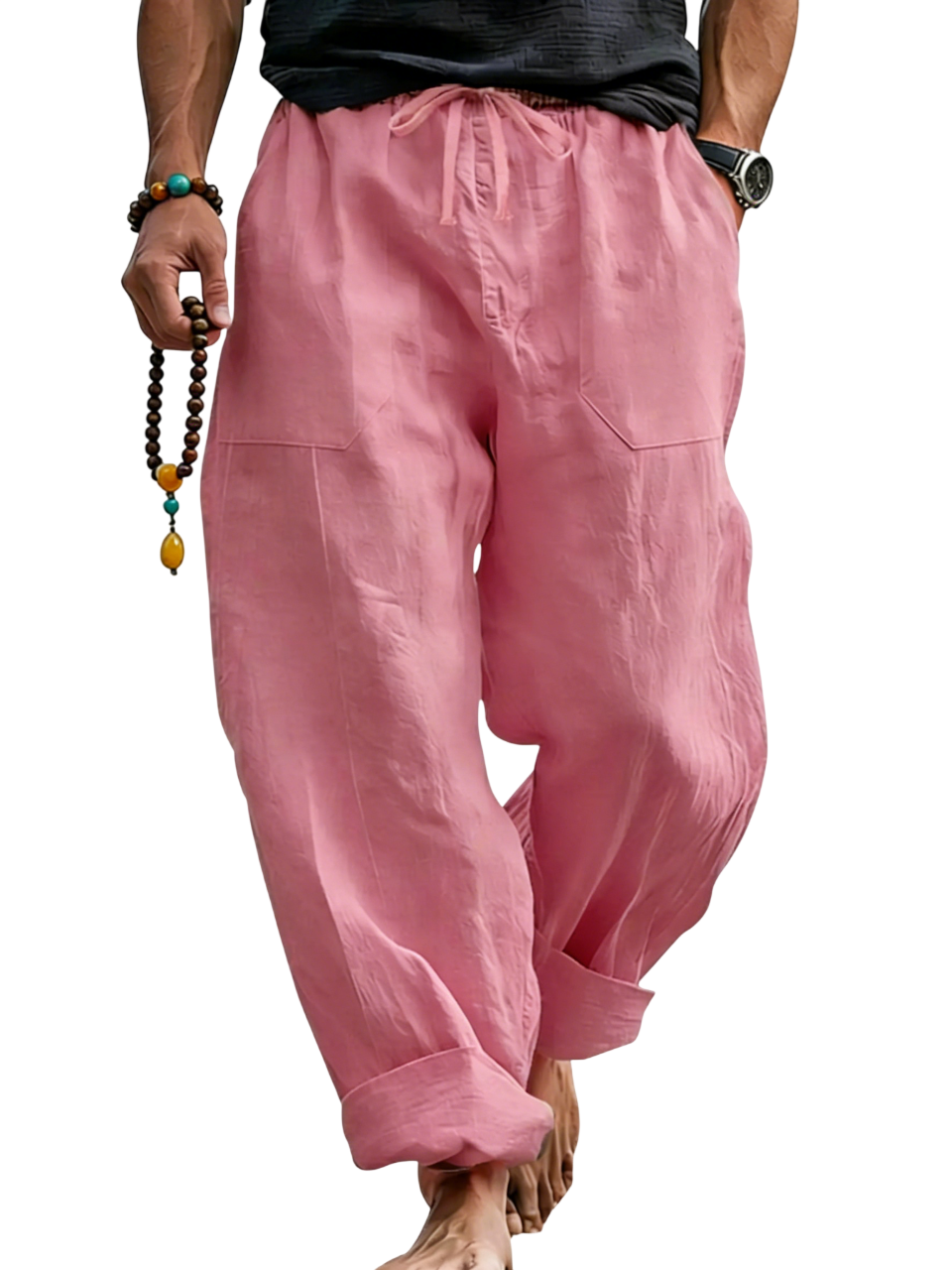 Camden Linen Blend Trousers