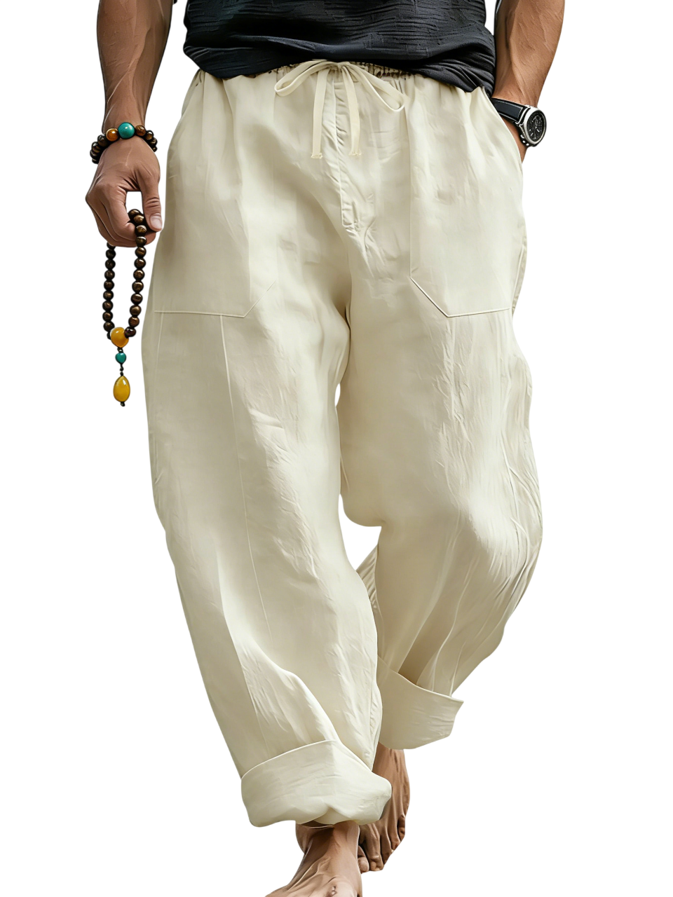Camden Linen Blend Trousers