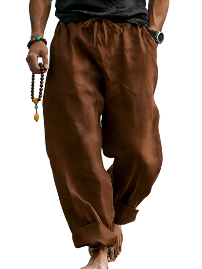 Camden Linen Blend Trousers