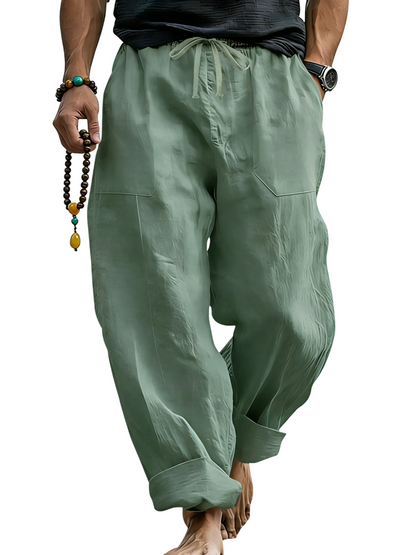 Camden Linen Blend Trousers