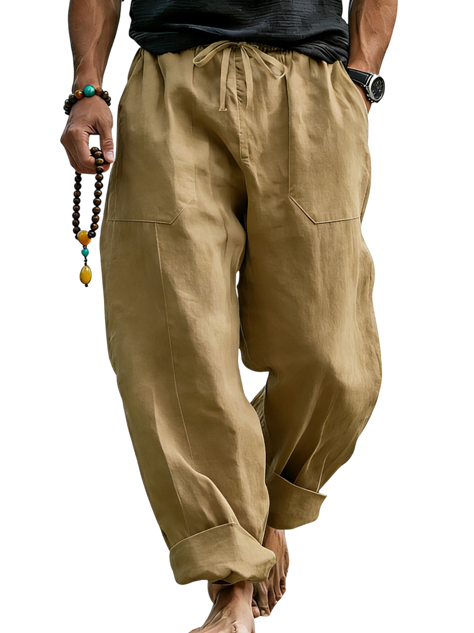 Camden Linen Blend Trousers