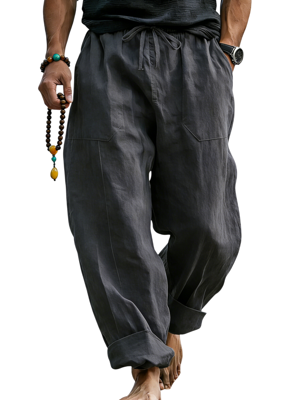 Camden Linen Blend Trousers