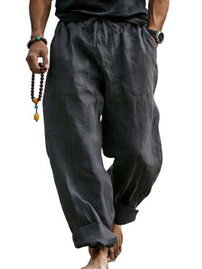 Camden Linen Blend Trousers