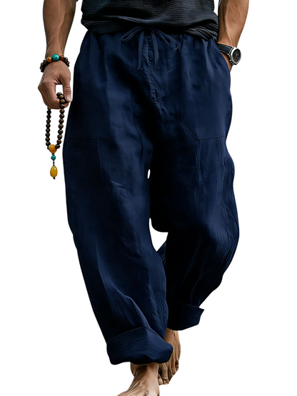 Camden Linen Blend Trousers