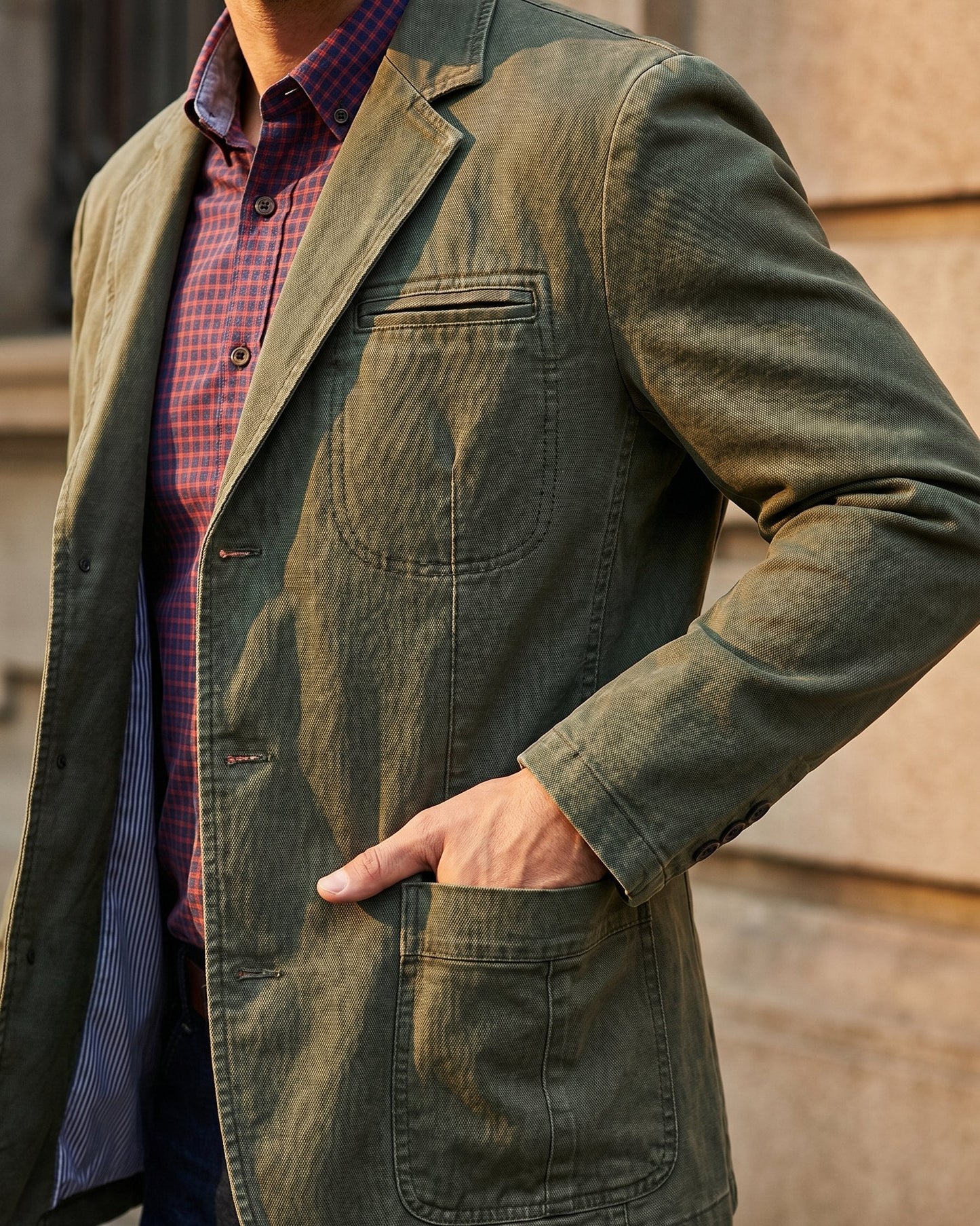Emory Denim Blazer