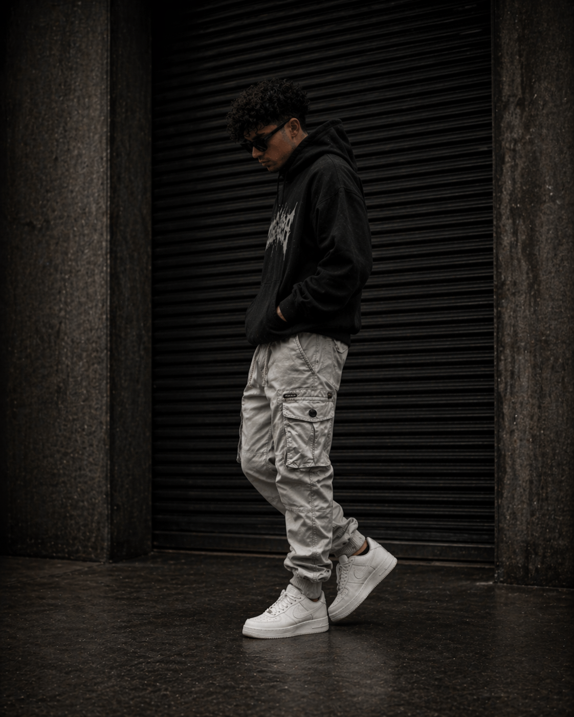 Rib Pocket Cargo Pants