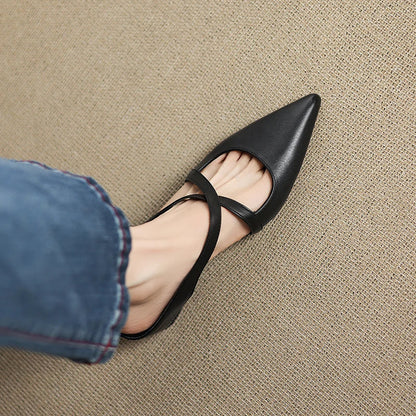 Marlowe Handcrafted Leather Mules