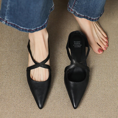 Marlowe Handcrafted Leather Mules