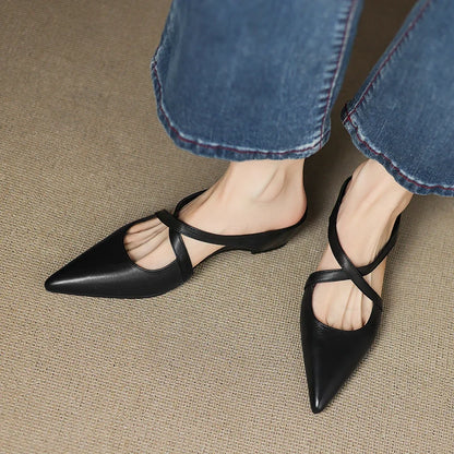 Marlowe Handcrafted Leather Mules