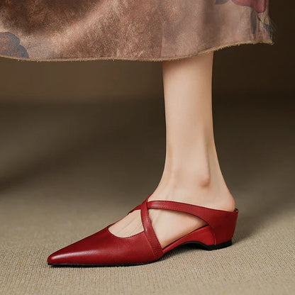 Marlowe Handcrafted Leather Mules