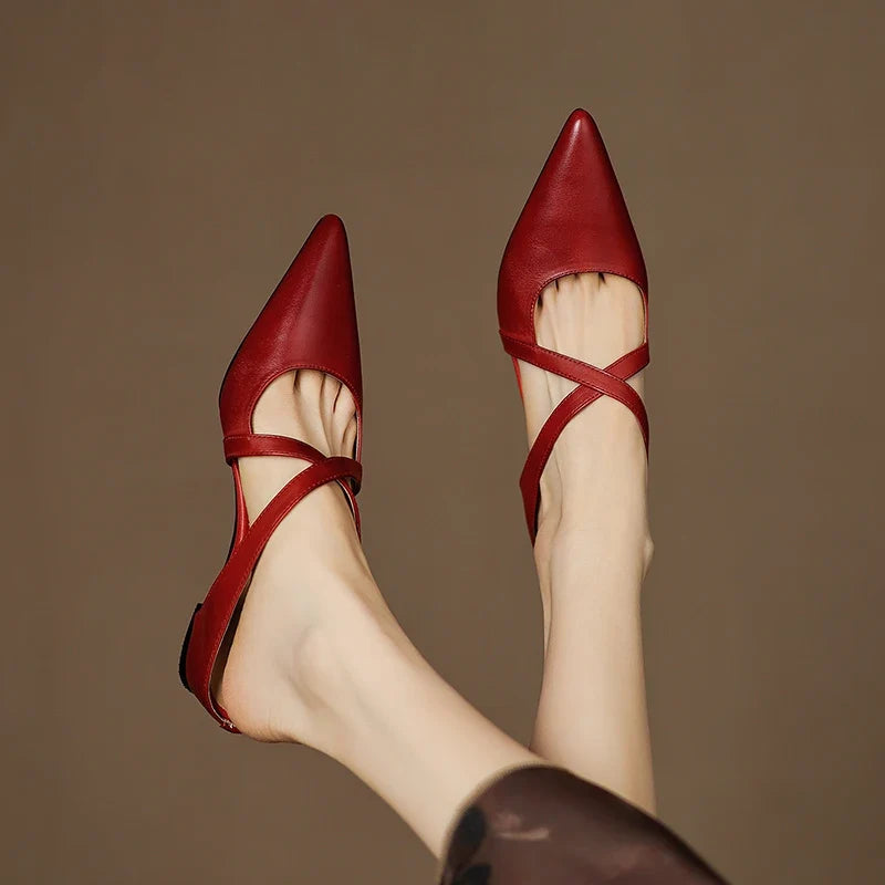 Marlowe Handcrafted Leather Mules