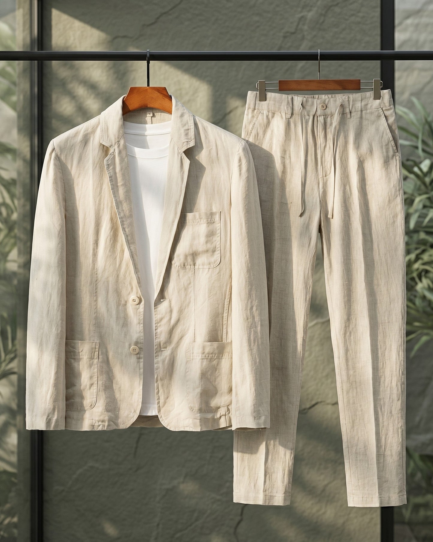 Emilio Linen Suit Set