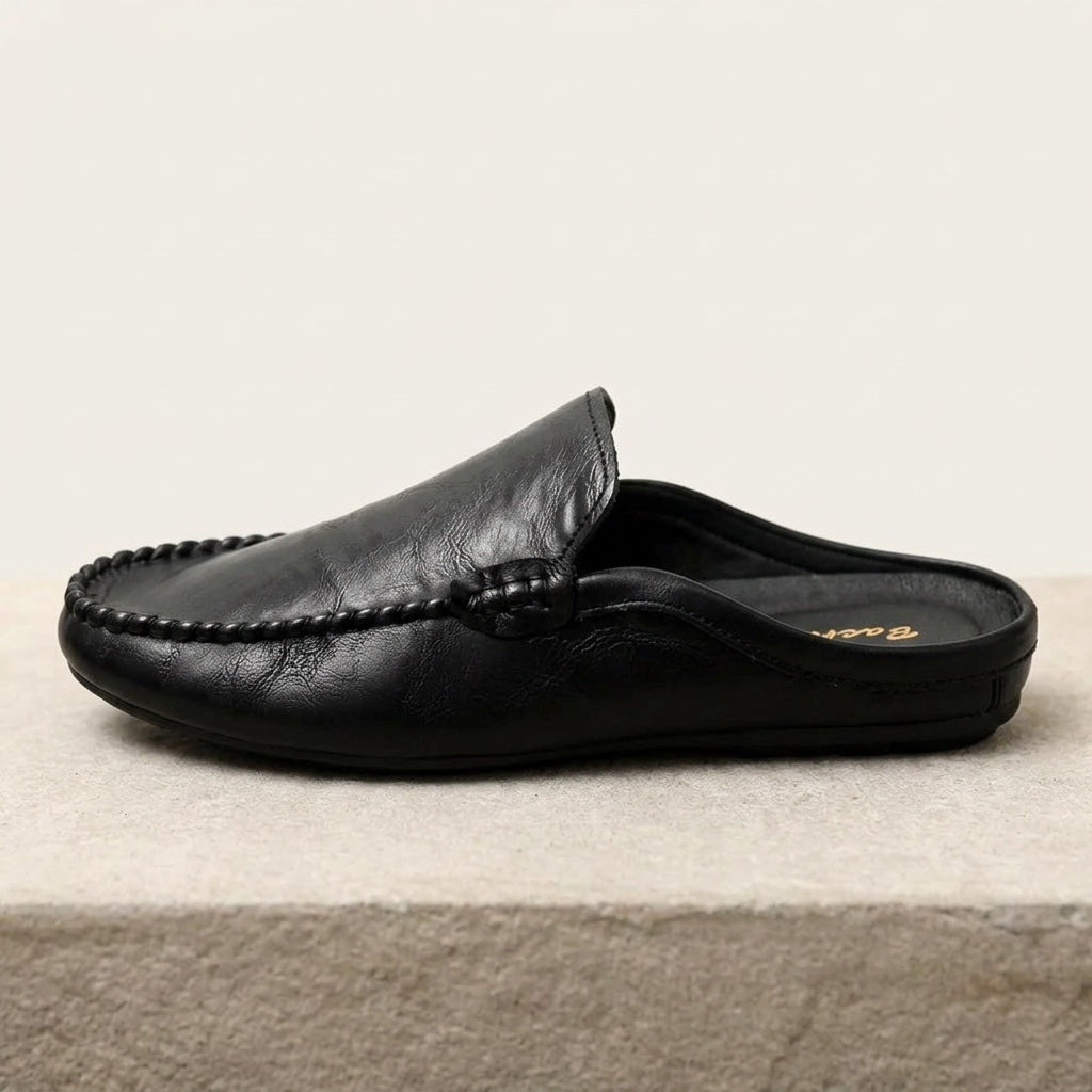 Mavori Leather Mules