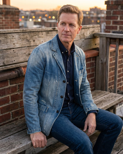 Emory Denim Blazer