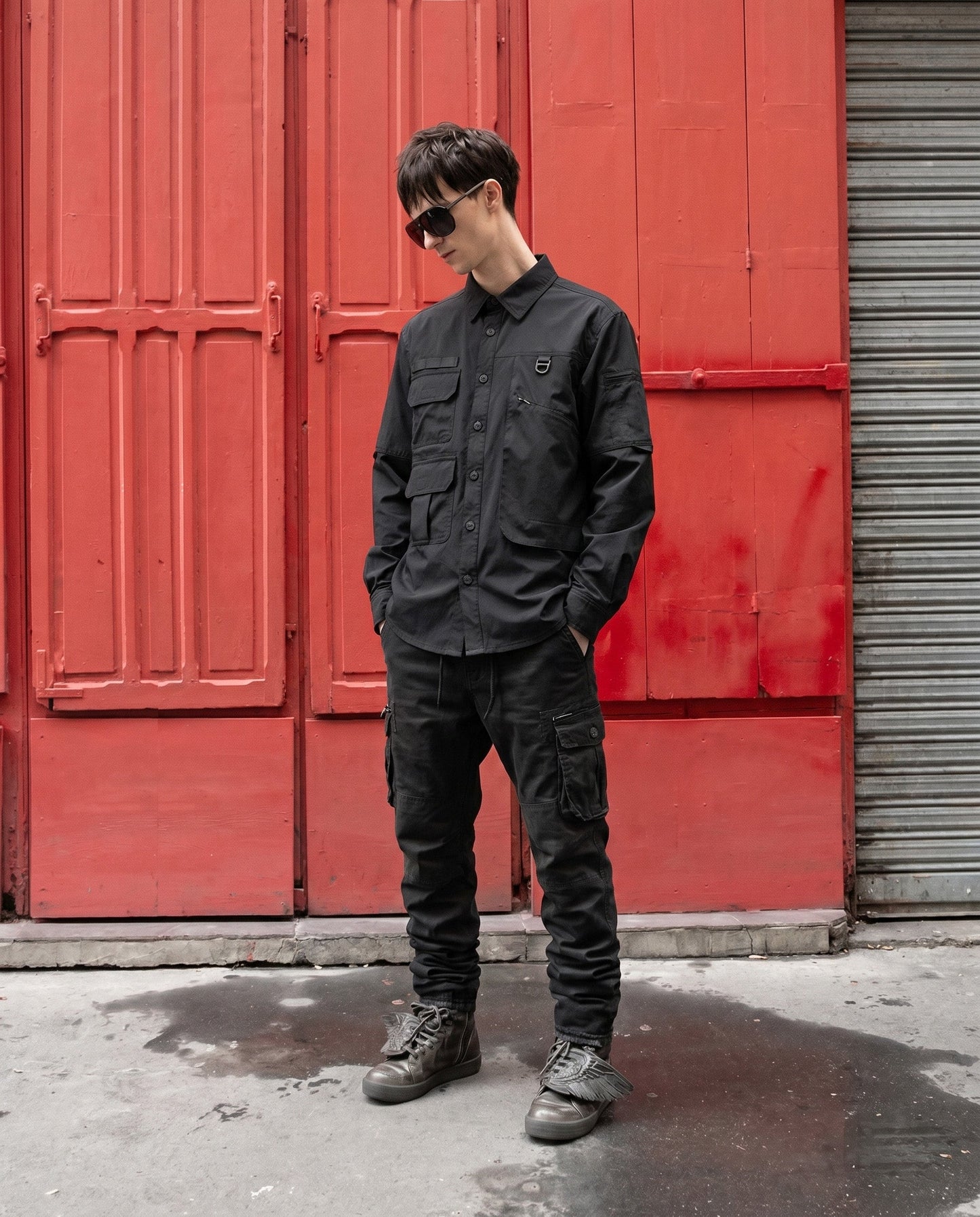 Rib Pocket Cargo Pants