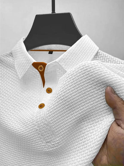 Alder Basketweave Polo Shirt