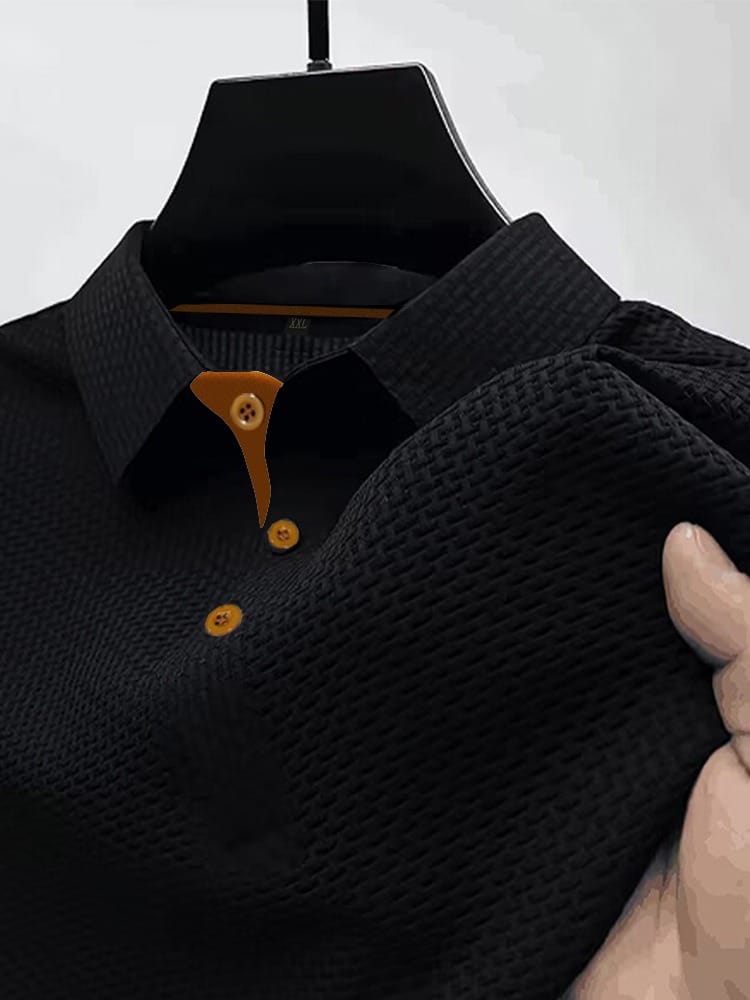 Alder Basketweave Polo Shirt
