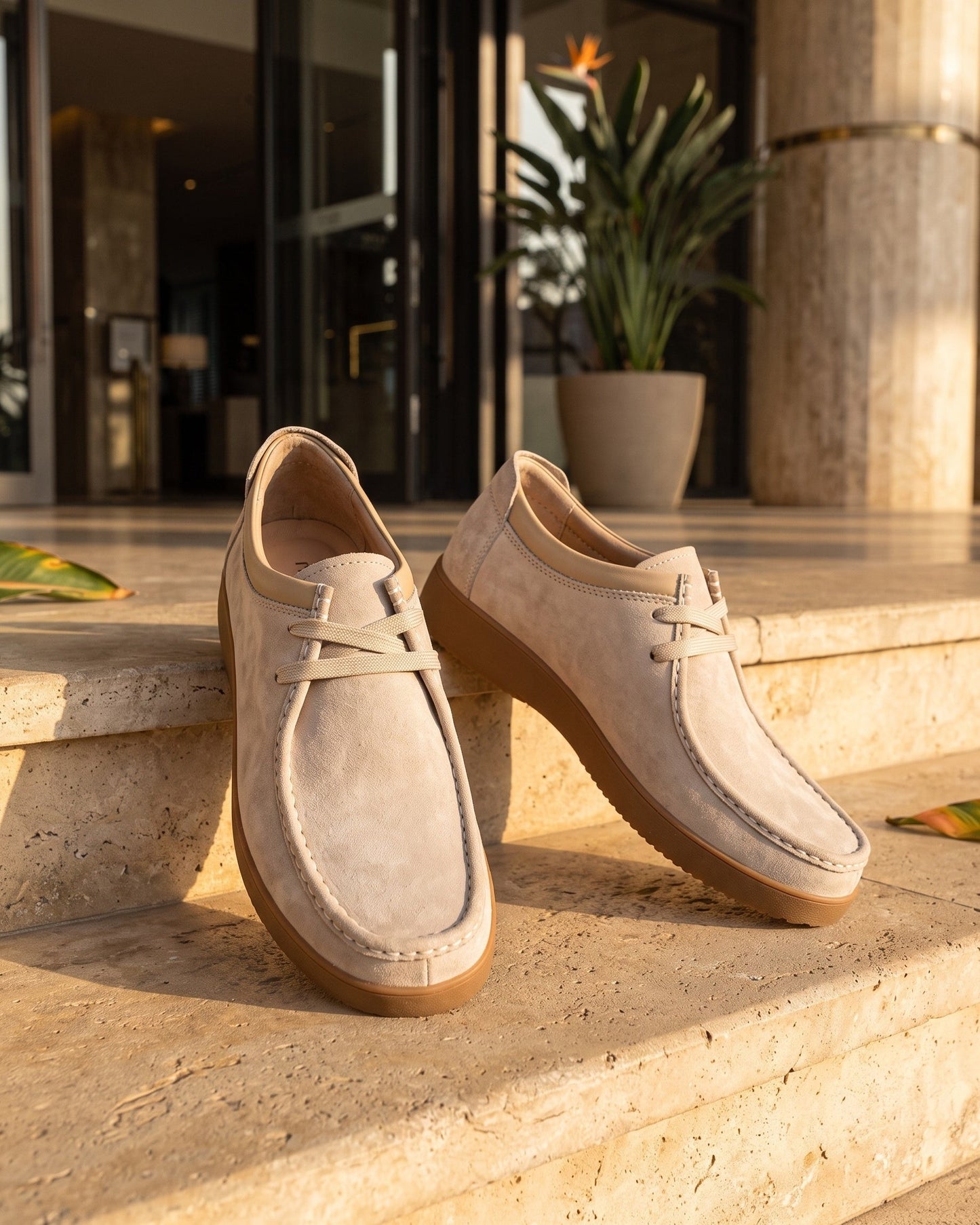 Loris Leather Moccasin Lace-Up