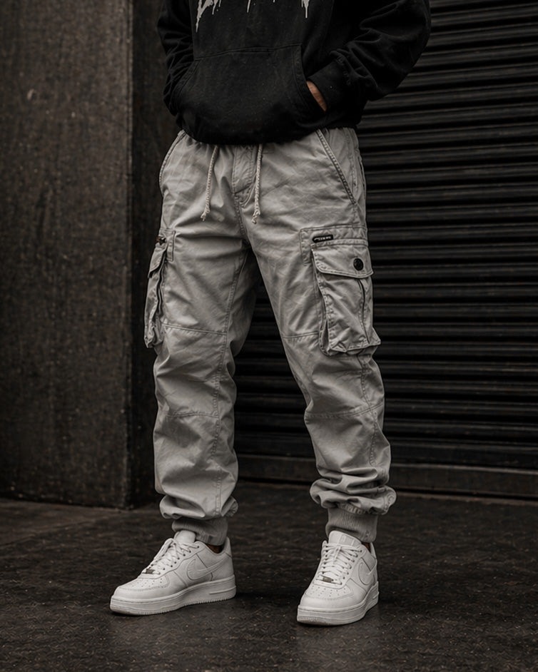 Rib Pocket Cargo Pants